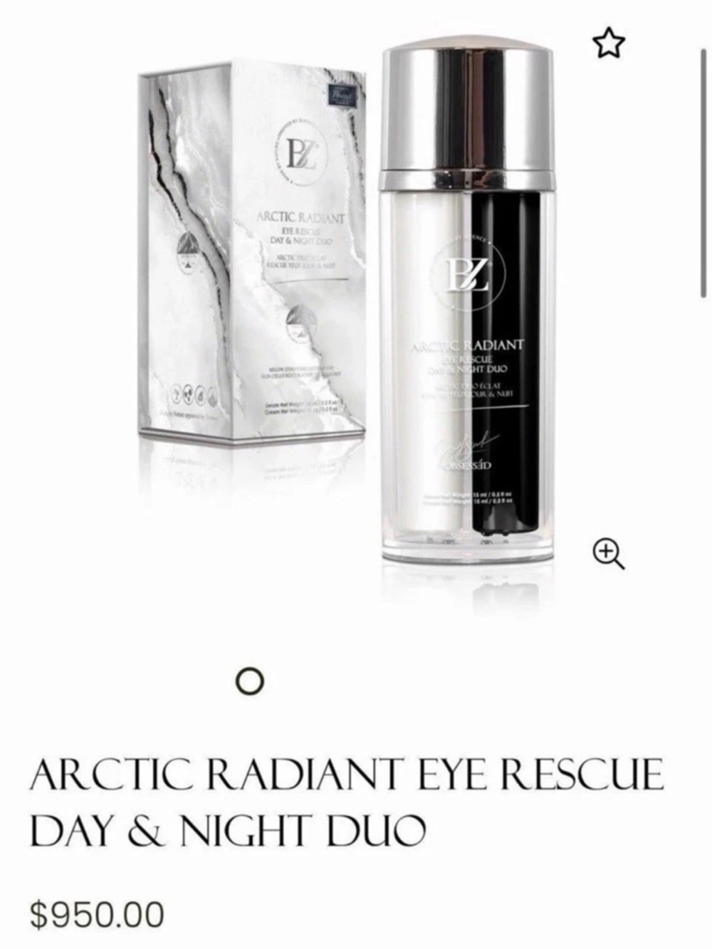 Eye Rescue Day & Night Duo - Silver/Black